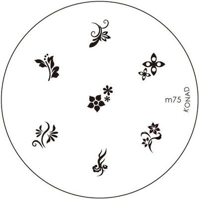 

Konad Stamping Image Plate M75(Silver)