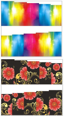

Jenna Manicure Water Transfer Nail Art Decals Stickers- Sapphire Series NR-287(Multicolor)