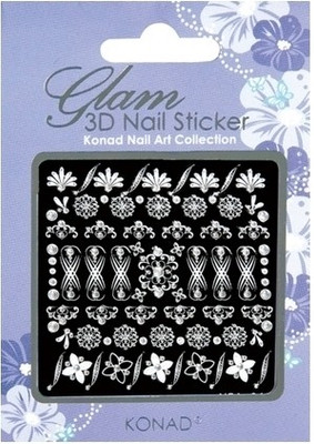

Konad Glam 3D Nail Art Sticker(Violet - K3D W01)