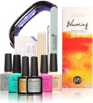 

Focallure Blooming Sapphire Gel Polish Kit(multicolor)