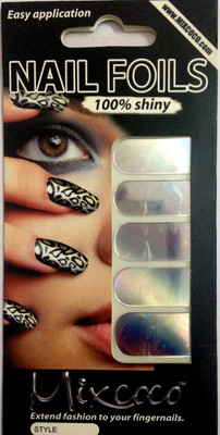 

Beautycura Silver Color Nail Foil for Design and Art work(Silver)