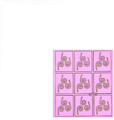 

Jinny International Mini Cyclone nail art stencils(Pink)