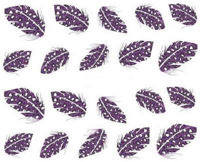 

Azzuro Manicure Water Transfer Nail Art Decals Stickers(Multicolor)