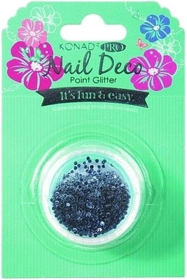 

Konad Pro Nail Deco Point Glitter(Blue Black)