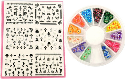 

Savni Nailart Stickers FL(Multi color)