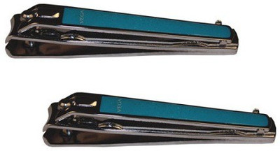 VEGA Large Nail Clipper Glitter LNC-02 (Pack of 2 )