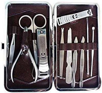 

Udee 11 In 1 Stainless Steel Personal Manicure Set & Pedicure Set, Travel & Grooming Kit