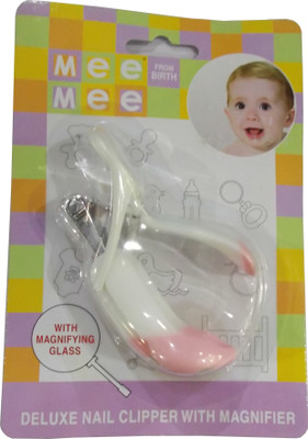 

MeeMee Deluxe Nail Clipper with Magnifier Pink