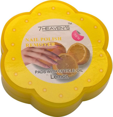 

Brndey 7 Heaven's Nail Polish Remover Pads with Cuticle oil in Lemon(32 Wipes)