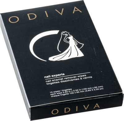 Odiva Nail Remover Wipes (10 Sachets)