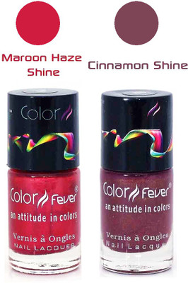 

Color Fever Matte Nail Polish Combo 116 Multicolor,(Pack of 2)