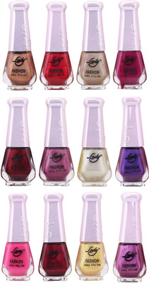

Lady Fashion Nail Polish Wholesale 1412201612 Multicolor,(Pack of 12)