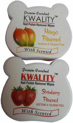 

Kwality Nail Polish Remover Set White