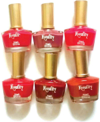 

Kwality Beauty Nail Polish High Quality-AJ- 60 ml Multicolour Multicolor