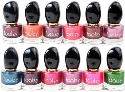 

Foolzy Set of 12 Nail Polish Multicolor PN-12-3
