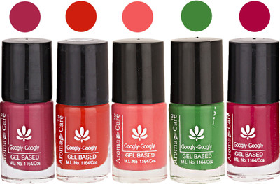 

Aroma Care Mab Multicolor Nail Polish Combo 809201693 Multicolor(Pack of 5)