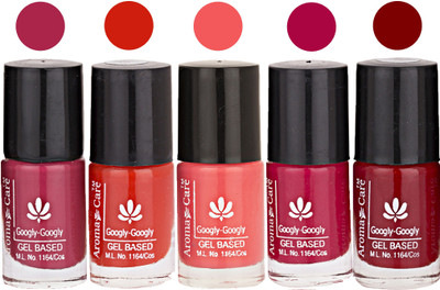 

Aroma Care Mab Multicolor Nail Polish Combo 8092016130 Multicolor(Pack of 5)