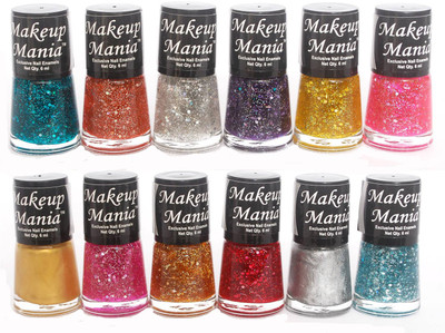 

Makeup Mania Exclusive Nail Polish Set of 12 Pcs. Multicolor Set 71(Pack of 12)
