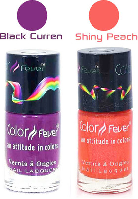 

Color Fever Matte Nail Polish Combo 234 Multicolor,(Pack of 2)