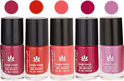 

Aroma Care Mab Multicolor Nail Polish Combo 8092016135 Multicolor(Pack of 5)