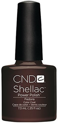 

CND Cosmetics Creative Nail Shellac Fedora CNDS0064 Dark