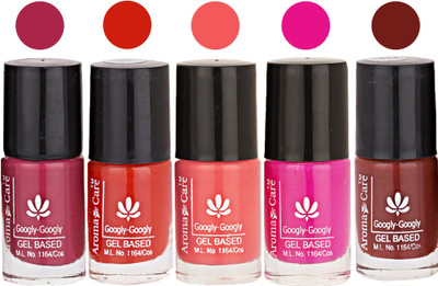 

Aroma Care Mab Multicolor Nail Polish Combo 8092016111 Multicolor(Pack of 5)