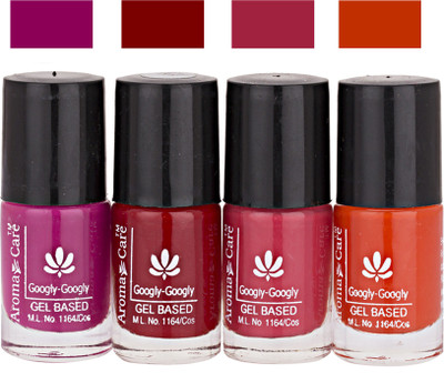 

Aroma Care Gel Based Nail Poish Combo-05 Multicolor,(Pack of 12)