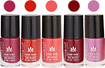 

Aroma Care Mab Multicolor Nail Polish Combo 8092016145 Multicolor(Pack of 5)