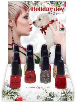 

China Glaze Holiday Joy 2012 Collection Nail Polish Lacquer 12-bottle Whole Set Dark(Pack of 12)