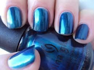 

China Glaze Nail Polish - Eyes Like Sapphires - Dark