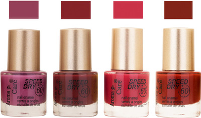 

Aroma Care Speed Dry Profesional Nail Color 23520 Multicolor,(Pack of 4)