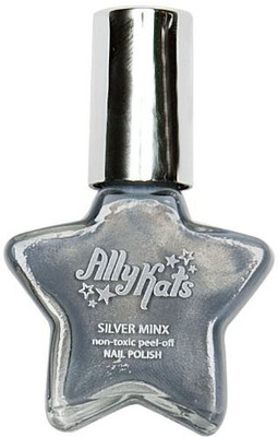 

AllyKats Nontoxic Sparkle Peel Off Silver Minx (Pack Of ) Silver