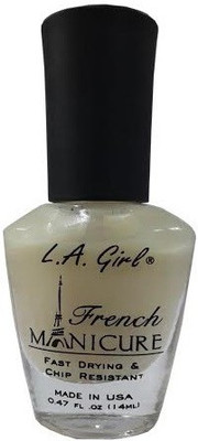 

L.A. Girl French Manicure Bare Rose NL-28, White