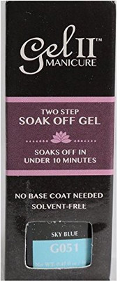 

Gel II Soak Off Sky Blue Sky Blue