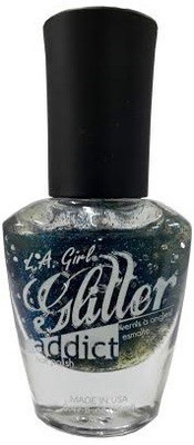 

L.A. Girl Glitter Addict Nail Polish Incognito GNL-454 Blue