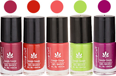 

Aroma Care Mab Multicolor Nail Polish Combo 809201645 Multicolor(Pack of 5)
