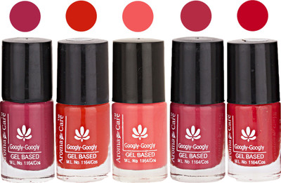 

Aroma Care Mab Multicolor Nail Polish Combo 809201630 Multicolor(Pack of 5)