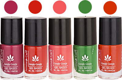 

Aroma Care Mab Multicolor Nail Polish Combo 809201696 Multicolor(Pack of 5)