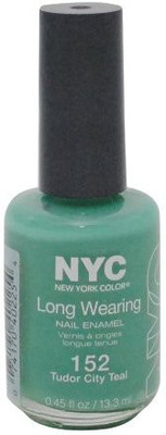 

Nyc Long Wearing Nail Enamel Tudor City Teal Teal