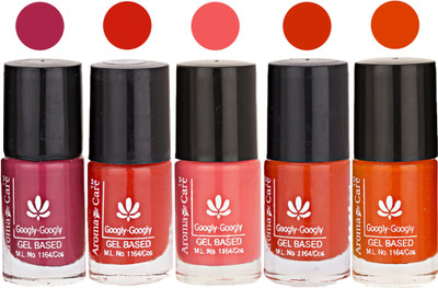 

Aroma Care Mab Multicolor Nail Polish Combo 8092016165 Multicolor(Pack of 5)