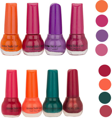 

Aroma Care Matte Nail Polish Combo (ST-06-09) Multicolor(Pack of 12)