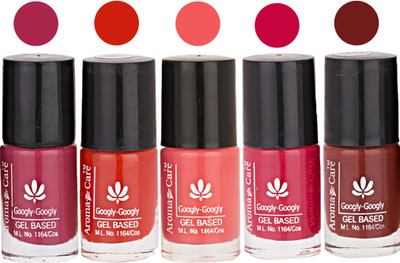 

Aroma Care Mab Multicolor Nail Polish Combo 809201668 Multicolor(Pack of 5)