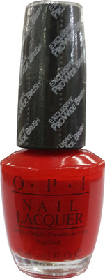 

OPI nail polish tomato red