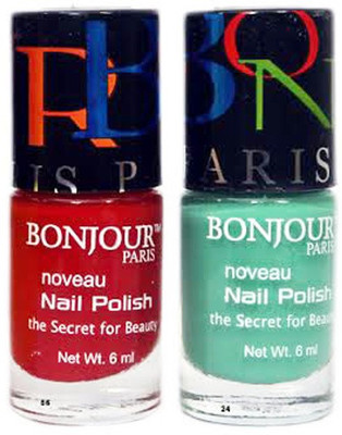 

Bonjour Paris Set 31 nail polish Multicolor,(Pack of 2)