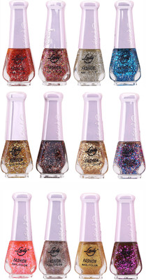 

Lady Fashion Nail Polish Wholesale Pack 2112201601 Multicolor,