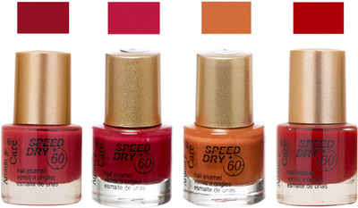 

Aroma Care Speed Dry Profesional Nail Color 23529 Multicolor,(Pack of 4)