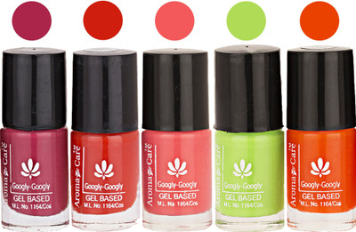 

Aroma Care Mab Multicolor Nail Polish Combo 809201653 Multicolor(Pack of 5)