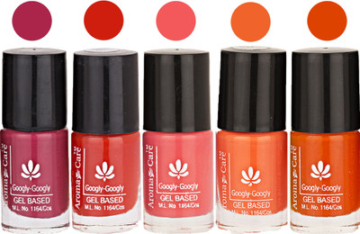 

Aroma Care Mab Multicolor Nail Polish Combo 809201688 Multicolor(Pack of 5)