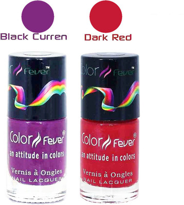 

Color Fever Matte Nail Polish Combo 254 Multicolor,(Pack of 2)