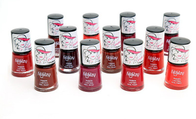 Foolzy Pack of 12 Matt Nail Polish Paint 12 Matt Shades(Pack of 12)
